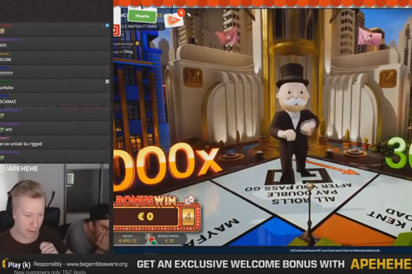 Record winsten met Monopoly Live