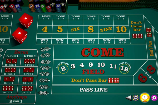 craps tafel online casino