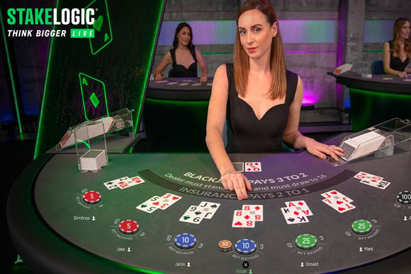 live casino van Stakelogic